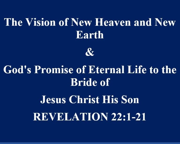 Revelation 22 NIV (New International Version)