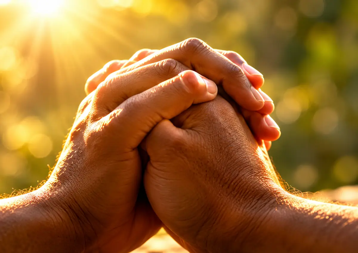 Home prayer hands lightweight